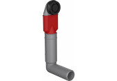 Franke Colorline trop-plein caché noir -mat, rond 112.0734.782
