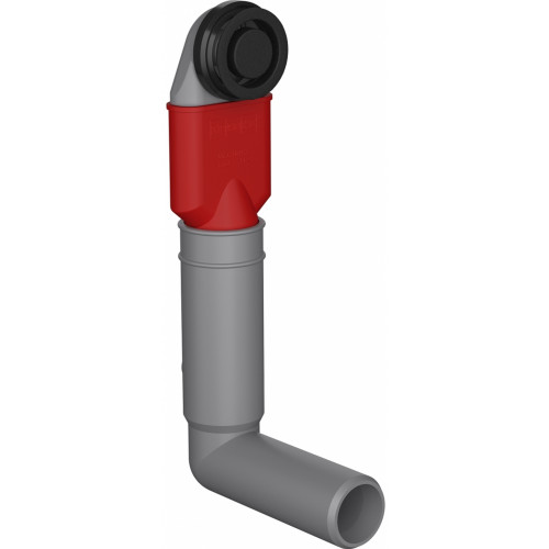 Franke Colorline trop-plein caché noir -mat, rond 112.0734.782