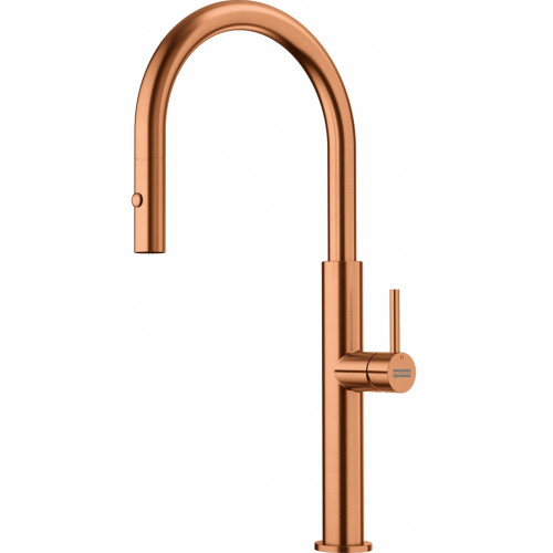 Franke FC 4169.505 PESCARA Robinet de cuisine, inox cuivre - douche/jet 115.0741.698