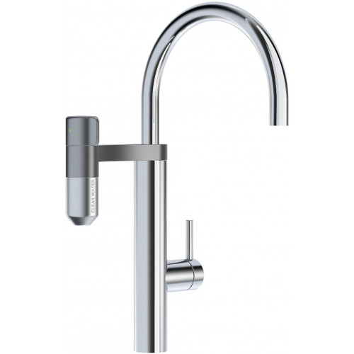 Franke Vital goulot mobile Systemes de filtration de l'eau, Chrome / Gun Metal 120.0621.22