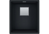 Franke Kubus KNG 110-37 Évier, 410x460 mm, fragranit Noir mat 125.0633.582