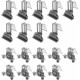 Franke Clips de fixation pour éviers Fragranit 133.0730.138
