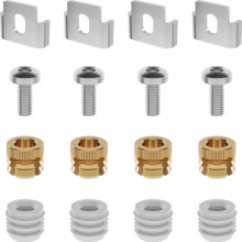 Franke Clips de fixation pour montage sous-plan 133.0730.139