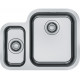 Franke SMART, SRX 160-34-16, Petite Cuve a gauche, Inox 122.0736.207