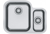 Franke Cuve SMART, SRX 160-34-16 Inox, Petite Cuve a droite, 580x450 mm, Inox 122.0736.205