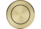 Franke Bouton push rond, Inox, Reflet 112.0630.210