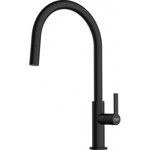 Franke MARIS SLIM J douchette monojet, noir mat 115.0728.389