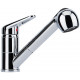 Franke NOVARA PLUS Mitigeur, Douchette double-jet , Levier haut , Chrome 115.0347.111