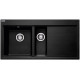 Franke MTG 651-100 Évier fragranit, Avec égouttoir (a droite), onyx 114.0250.841