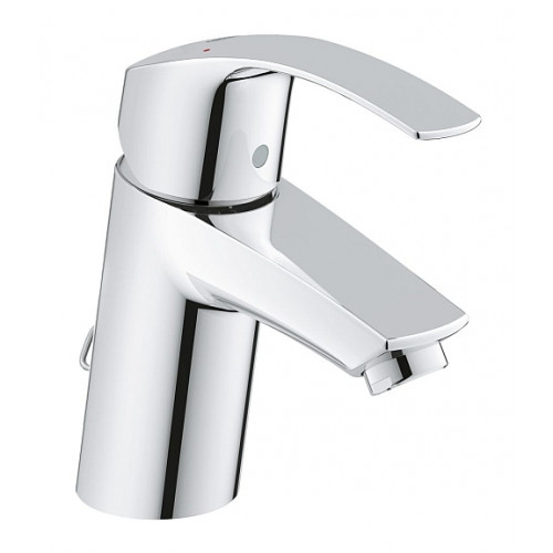 GROHE Eurosmart nouveau mitigeur monocommnade pour lavabo Taille S, chrome 33188002