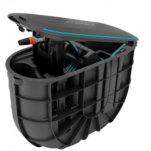 GARDENA Dévidoir Automatique Enterré RollUp M 20 m 18650-20
