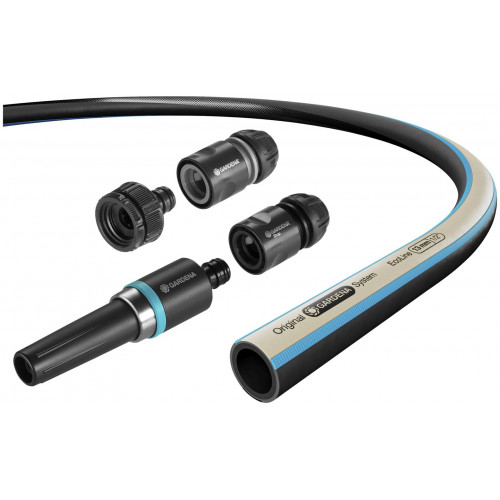 Gardena EcoLine Kit tuyau 13 mm (1/2"), 20m + nécessaire de base 18931-20