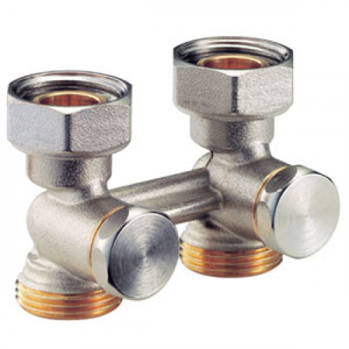 Giacomini raccord de radiateur VK R387S, 3/4" × 18, droit R387X001