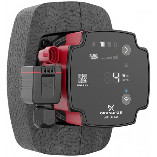 Grundfos ALPHA2 GO 15-75 130 220-240V 9H AG0 Pompe de circulation 93094215