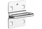 GÜDE Crochet porte pince de forme ovale pour panneau perforé 40776