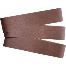 GÜDE Lot de 3 bandes abrasives K 80 pour ponceuse a bande 41285