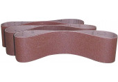 GÜDE Bandes abrasives K100 pour ponceuse a bande lot de 3 41286