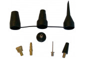 GÜDE Accessoires pneumatiques 8 pieces - Adaptateurs 94098