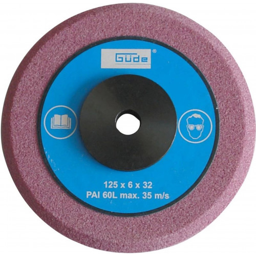 GÜDE Meule abrasive O 125 mm pour affuteuse de lame CV G94220 et G94225 94221 GÜDE Meule abrasive O 125 mm pour affuteuse de lame CV G94220 et G94225 94221