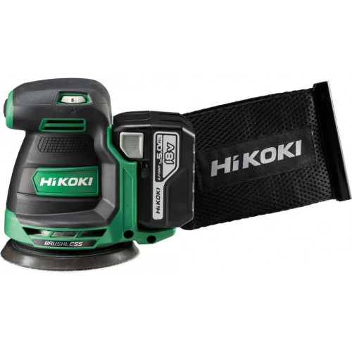 HiKOKI SV1813DAWPZ Ponceuse excentrique sans fil 18V HiKOKI SV1813DAWPZ Ponceuse excentrique sans fil 18V