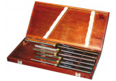 Holzmann Coffret de 6 gouges de tournage HSS H6TLG