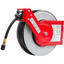 HOLZMANN Enrouleur de tuyau d'air comprimé auto-rétractable 15 m LSR15HQ