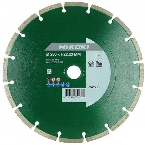 HiKOKI 752801 Disque segment diamant 115x22,2x7mm