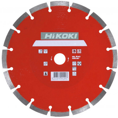 HiKOKI 752862 Disque diamanté segmenté 125x22,2x10 mm
