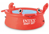 INTEX Happy Crab Easy Petite piscine gonflable Crabe 183 x 51 cm 26100NP