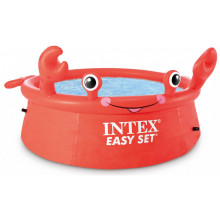 INTEX Happy Crab Easy Petite piscine gonflable Crabe 183 x 51 cm 26100NP