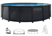 INTEX Ultra XTR Frame Kit piscine 488 x 122 cm avec systeme de filtration 220–240 V 26326N