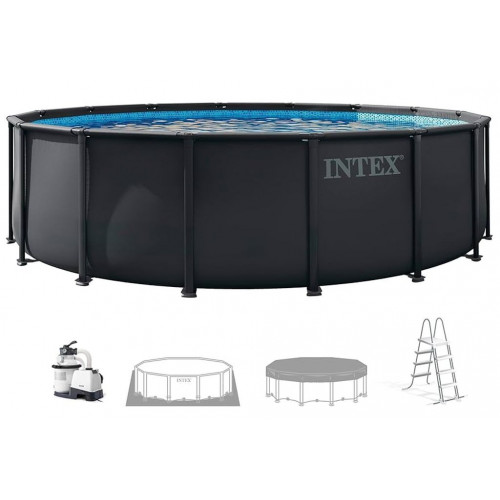 INTEX Ultra XTR Frame Kit piscine 488 x 122 cm avec systeme de filtration 220–240 V 26326N INTEX Ultra XTR Frame Kit piscine 488 x 122 cm avec systeme de filtration 220–240 V 26326N