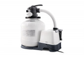 INTEX Krystal Clear Combiné filtre a sable 8m3/h + stérilisateur au sel