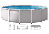 INTEX PRISM FRAME Piscine ronde 427 × 107 cm avec filtration a cartouche 220–240V 26720ND