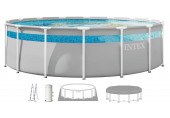 INTEX PRISM FRAME CLEARVIEW Piscine ronde 427 × 107 cm avec filtration 220–240V 26722ND