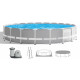 INTEX PRISM FRAME Piscine ronde 610 × 132 cm avec filtration a cartouche 220–240V 26756NP