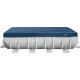 INTEX Bâche rectangulaire pour piscine tubulaire de 400 x 200 cm 28037