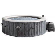 INTEX PureSpa Greywood Bubble Deluxe spa gonflable pour 6 personnes S2 28442