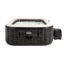 INTEX Pure Spa Greystone Bubble Deluxe spa gonflable pour 4 personnes S2 28450
