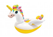 INTEX RIDE-ON UNICORN Bouée licorne a chevaucher, 201 x 140 x 97 cm 57561NP