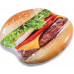 INTEX Matelas gonflable Burger 145 x 142 cm 58780EU