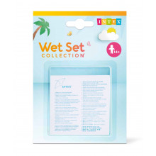 INTEX Ensemble de réparation du vinyle auto-adhésif 59631NP