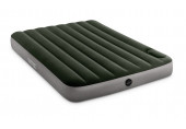 INTEX DOWNY FULL Matelas gonflable avec pompe a pied intégrée 137 x 191 x 25 cm 64762