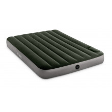 INTEX DOWNY FULL Matelas gonflable avec pompe a pied intégrée 137 x 191 x 25 cm 64762