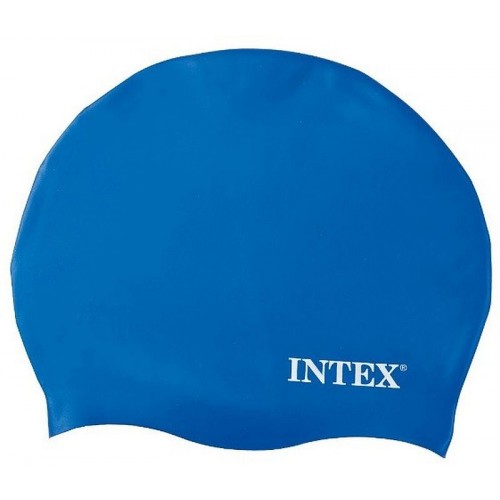 INTEX Bonnet de bain bleu 55991