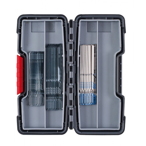 BOSCH Lames de scie sauteuse Wood and Metal, set de 30 pieces 2607010903