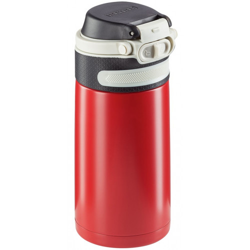 LEIFHEIT Flip Mug isotherme 350 ml rouge 03245 LEIFHEIT Flip Mug isotherme 350 ml rouge 03245
