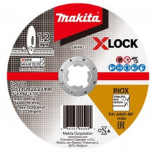 Makita E-00418 X-LOCK Disques a tronçonner métal 125x1,2x22,23