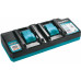 Makita 1911L9-4 Chargeur double XGT 40V DC40WA