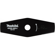 Makita 1916D8-0 Lame de débroussailleuse 2 dents 255 × 25,4 × 2,5 mm